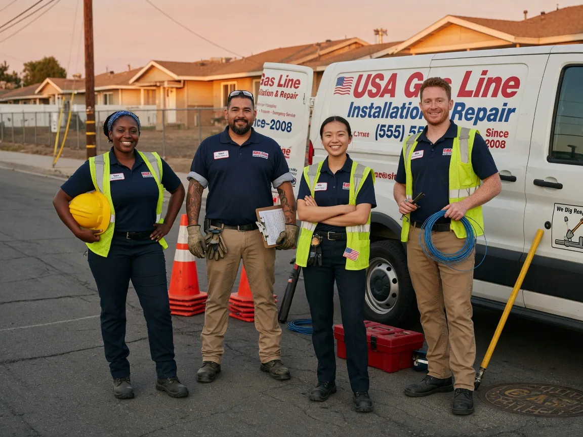 Gas Line Installation company in Universal, IN